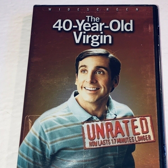 The 40-Year-Old Virgin (DVD, 2005, Widescreen; Unrated) Steve Carell 11F - Picture 1 of 4